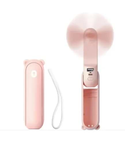 Вентилятор портативный Jisulife F8X Pink